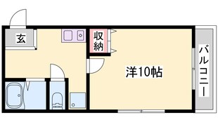 シャインコスモマンションの物件間取画像